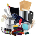 Candle Making Kit, Full DIY Soy Candle Making Kit with Candle Wax and Supplies Great Candle Kit with Jars Wax Wicks Scented Oil and More TH0JY-1210
