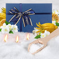 MTLEE Pearled Candle 1.1 lb Bergamot Jasmine Scented Sand Candle Wax Kit with Gift Box 25 Wicks Refillable Jar White Beaded Wax Mother's Day Gift Set for Friends Mother Lover Women Family