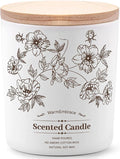 Deluxe Scented Candle for Women & Men, Lavender Soy Wax Candle, 9.2 Oz Jar Candle for Home, Scented-80 Hour Long Lasting Burning, Suitable Present for Thanksgiving, Christmas & Birthday