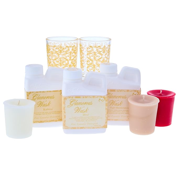 Glamorous Gift Set - Wash - Votives - Diva-High Maintenance-Kathina