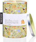 M&SENSE Spring Candle 11.3 oz,Green Mango Daiquiri Scented Candle, Non-Toxin Soy Wax for Home Scented, Floral Candles Gift for Women,Up to 70 Hours Burning Long-Lasting Fragrance
