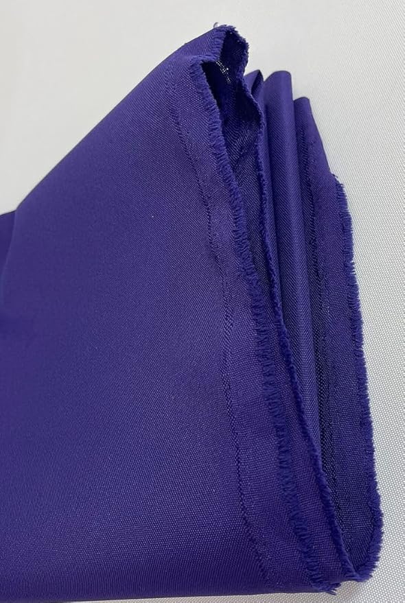 Mybecca Waterproof Canvas Marine Fabric 600 Denier Indoor/Outdoor PU Backing UV Protector Purple 5 Yards