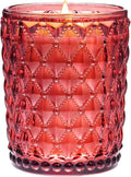 M&SENSE Dark Rose & Amber Scented Candle | 17.64OZ, 100-Hour Burn | Natural Non-Toxic Soy Wax | Long-Lasting for Mood Healing and Gifting | for Bathroom, Kitchen, Office