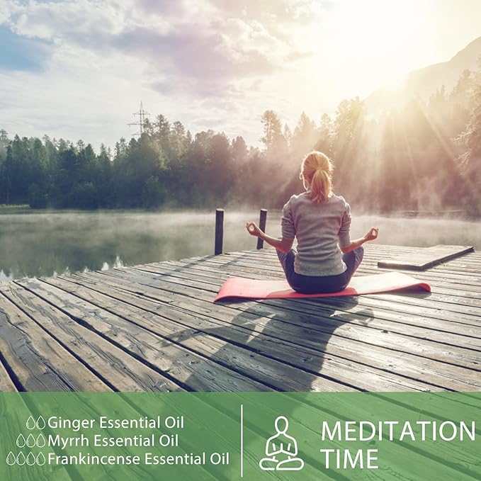 Myrrh Essential Oil, 1.01Fl.Oz (30ML) PHATOIL Pure Essential Oil Singles for Aromatherapy Diffusers, Humidifiers, Great for DIY Candle and Soap Making, Gift for Friend
