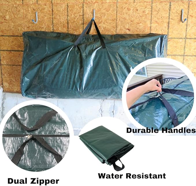Evelots Extra Large Packing Bags for Moving - 5.5 Feet Long Storage Totes for Space Saving with Zippers & Carrying Handles for Camping, Garage, Outdoor Patio Cushion, Comforters Storage Bags