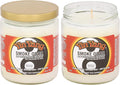 Smoke Odor Exterminator 13 oz Jar Candle, Yin Yang Set of Two Candles.