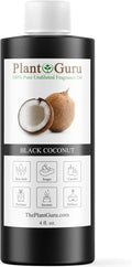 Black Coconut Fragrance Oil 4 fl. oz. Scented Oil for DIY Soap Making, Candles, Bath Bombs, Body Butters. Used in Aromatherapy Diffusers, Burners and Warmers. Great Addition to Lotions and Creams.