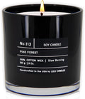 Lulu Candles | Pine Forest | Smells Like Balsam Fir & Needles | Luxury Scented Soy Jar Candle | Hand Poured in The USA | Highly Scented Long Lasting (9 Oz.)