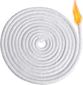 BBTO 6.56 Feet Candle Oil Lamp Wicks Replacement Braided Round Wick for Oil Lamps, DIY Handmade Candle Lantern Making Supplies for Winter Easter Birthday Party(6 mm/ 0.23 Inch)