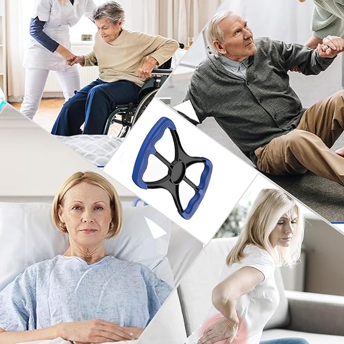 10.8" Standing Aid and Handicap Bar with Non Slip Handles Fall Assist Devices 450 Lbs Weight Capacity, Portable Mobility for Elderly Senior Patients, Disable and Caregivers