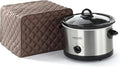 Covermates Keepsakes Slow Cooker Cover – Quilted Electric Appliance Protector for Kitchen Counter Storage – Dust & Stain Resistant – Washable Slip-On Design, Bronze