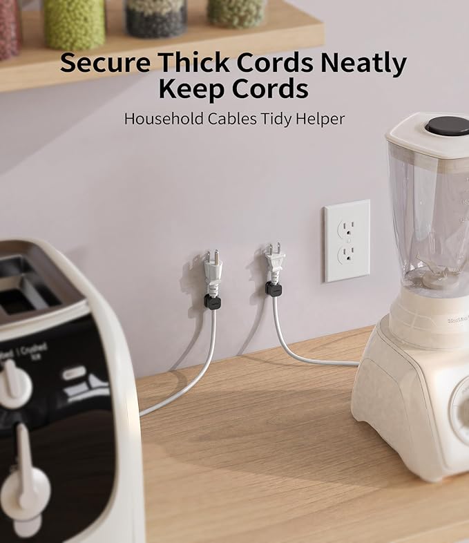 9 Pack Magnetic Cable Clips Cord Organizer,Desk Cable Management Accessories,Cord Clips,Adhesive USB Wire Holder Keeper Organizer for Home Office Desk Phone Car Wall Desktop Nightstand cable organizer