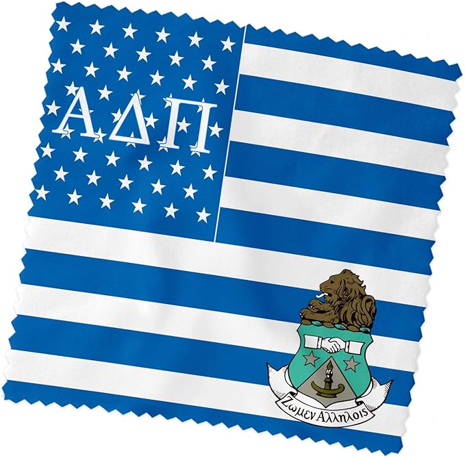 Alpha Delta Pi Eyeglass Cleaner & Microfiber Cleaning Cloth (Alpha Delta Pi - 1)