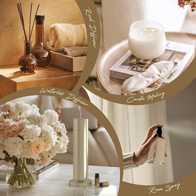 ARVIDSSON Hotel Diffuser Oils Gift Set - Hotel Essential Oils for Diffuser, Luxury Fragrance Oils Inspired by 5 Star Hotels Scent, Gift for Women and Men