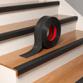 Heavy-Duty Stair Edge Trim, 3.3FT Vinyl Rubber Stair Nosing, Non-Slip Self Adhesive Stair Edge Protector Suitable for Indoor/Outdoor Stairs, Non-Slip and Waterproof