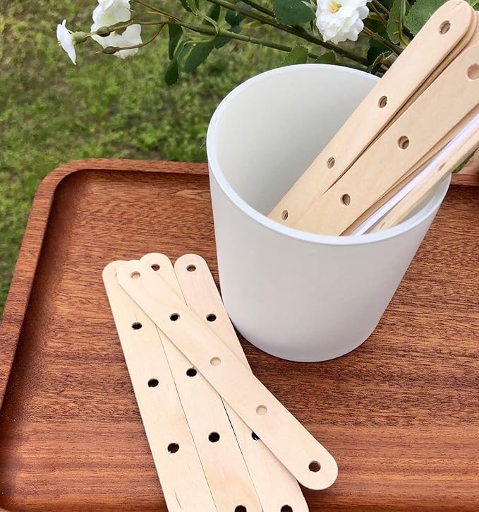 6" Candle Wicks Centering Device - Wick Holders for Candles