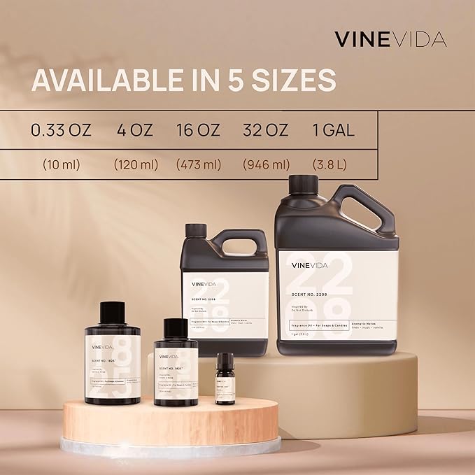 VINEVIDA [0.33 Oz] Inspired by: Belle d'Opium (Women); Fragrance Oil for Candle Making and Soap Making - Premium Candle Scents for Soy Candles