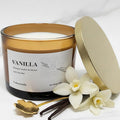 VOHO Vanilla Wickless Candles for Candle Warmer Lamp, 9oz Soy Candles with Stirring Spoon & Lid, Vanilla Candle for Anniversary House Warming Gifts, Wickless Scented Candles for Candle Lamp Warmer
