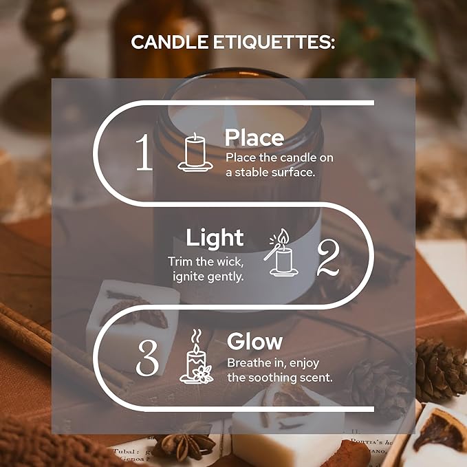 Carnatia Pumpkin & Spice Scented Candle – 7 oz | 100% Soy Wax with Cotton Wick | 50 Hour Burn | Aromatherapy Candle for Home, Cozy Fall Ambience & Relaxation | Gift for Women & Men