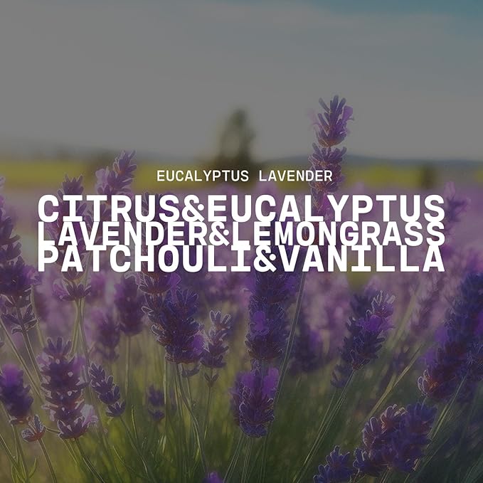 Milkhouse Candle Company - Eucalyptus Lavender - Creamery Collection - 16oz Double Cotton Wick Soy Candles with Beeswax - Long Burn Time, Made in The USA - Non Toxic, Premium Scented Candles