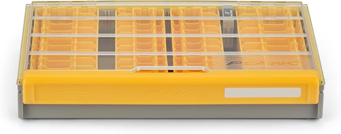 Plano Edge 3700 Lipless Box, Stores 40 Fishing Baits, with Rust-Preventive Rustrictor, Dri-Loc Watertight Seal, WaterWick, Transparent DuraView Lid, Stackable Storage for Crankbaits and More