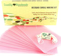 Make Your Own Beeswax Candle Kit - Includes 10 Full Size 100% Beeswax Honeycomb Sheets in Pink and Approx. 6 Yards (18 Feet) of Cotton Wick. Each Sheet Measures Approx. 8" x 16 1/4".