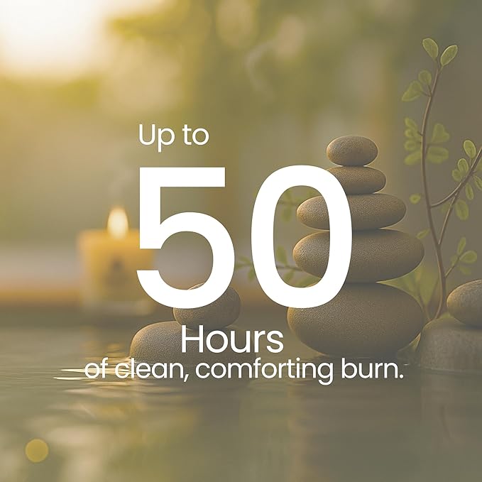 Natur IX Soy Healing Candle for Cleansing, Energy Renewal | Aromatherapy with Eucalyptus, Pine, Sage & Mint | 50 Hour Burn, Meditation & Spiritual Healing Candle with Wood Lid Base, Gift Ready 8.5 oz