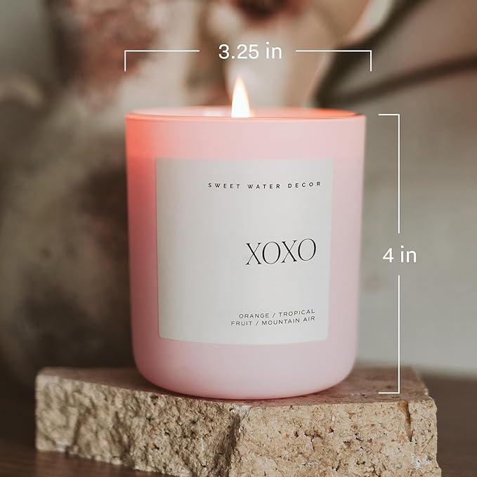 Sweet Water Decor OMG, You're Engaged! Candle, 15oz Pink Matte Jar, 70 Hour Burn Time, Non-Toxic Soy Wax, Bridal Shower Engagement Gift, Engagement Gift for Bride, Bridal Shower, Newlyweds