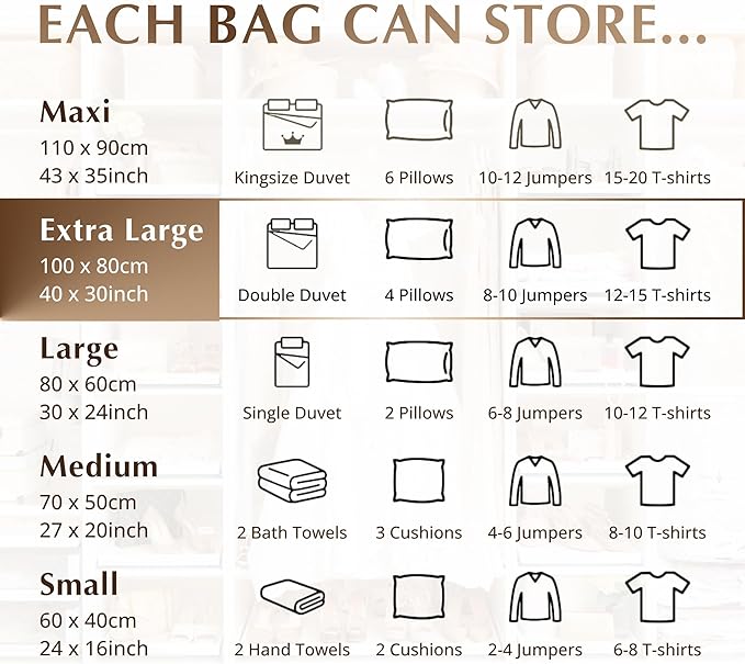 Genie Space - Premium Bags - Extra Large - 5 Pack