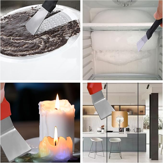 13pcs Household Cleaning Tools 2 in 1 Groove Cleaning Brush Window Track Cleaning Tools Hard Bristle Crevice Cleaning Brush Wire Brushes for Cleaning Rust
