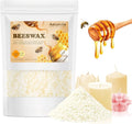 Aaicandle Beeswax Pellets 2LB (32 oz) | 100% Pure Natural Bees Wax for Candle Making | Candle Wax Beads & Bees Wax Pellets Melts for DIY Crafts and Candle Wax, DIY Gifts for Birthday, Wedding Crafts