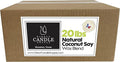 Direct Candle Supply - 20 lb Coconut Soy Candle Wax for Candle Making - Creamy Blend for High Load Fragrance Formulation, Coco Wax, Coconut Soy Candle Wax, Cera para Velas