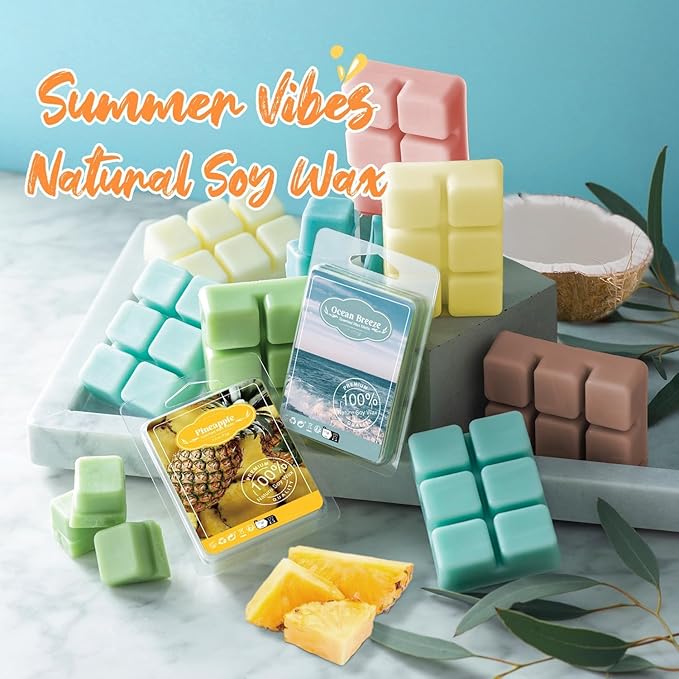 Thickened Wax Melt Molds Containers Clamshells Packaging for Wax Melts,Wax Tart Packaging for Enterprises or Households,Wax Seal Mold,Scentsy Wax Melts,Soy Wax,Wax Melt Warmer (30pcs)