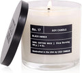 Lulu Candles | Black Amber | Luxury Scented Soy Jar Candle | Hand Poured in The USA | Highly Scented & Long Lasting (6 Oz.)