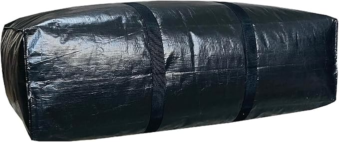 Extra Large Storage Bags, Jumbo Moving Storage Bags Heavy Duty, Foldable Big Black XL Duffle Bag for Travel