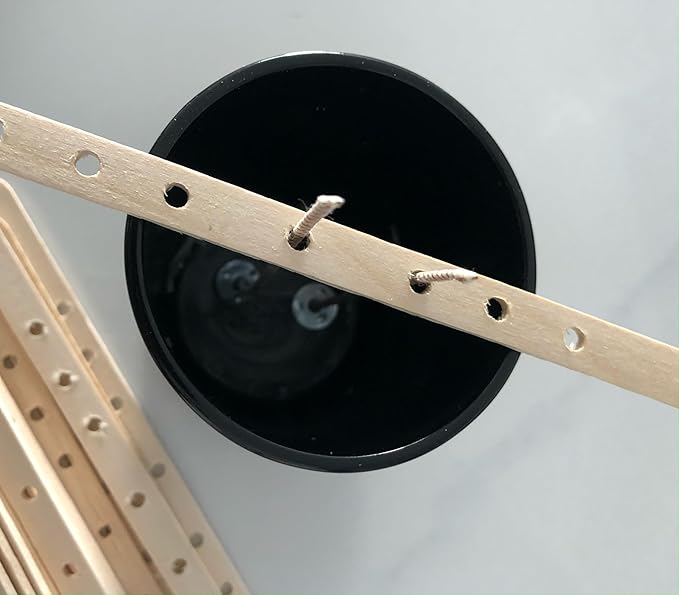 7 Holes Candle Wick Holders 6" Candle Wicks Centering Device, Candle Wick Bars, Wick Holders for Candles