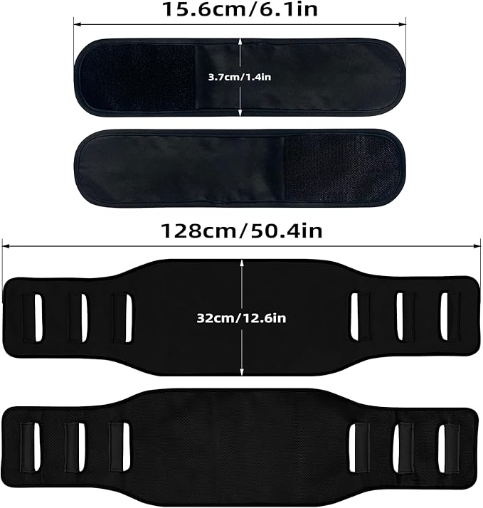 Transfer Sling, Lift Assist Gait Belts for Seniors, Transfer Belt for Elderly and Disabled, Bed Assist Mobility Belt for Patient Care