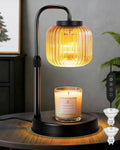Candle Warmer Lamp with Timer & Dimmer, Height Adjustable Wax Melting Lamp with 2 Bulbs, Safe Flameless Candle Warmer for Home Decorat,Relax Gift for Wife, Mom, or Girlfriend, Congratulations Gifts
