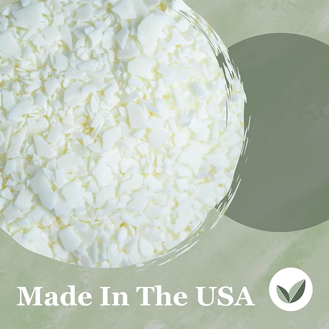 All American Wax Soy Wax Flakes – 45 lb Bag | Natural Soy Wax for Candle Making | Clean Burning, Easy to Melt, Great Scent Throw | DIY Candle Supplies