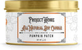 Project Sudz Project Home Candle – 100% Soy Wax Pet Odor Eliminating Candle | Tobacco Vanille, Coco Limone, Sea Salt | Eco-Friendly, Upscale Look, Long-Lasting & Safe (Pumpkin Patch)