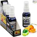 Scent Bomb Air Freshener Spray, Long-Lasting Odor Eliminator - Effective Deodorizer for Home & Car, Fresh Room Spray for Kitchen, Bathroom & Smell Neutralizer - 1 oz Pack of 4, Fierce Scent