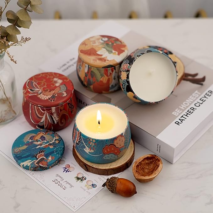Candle Making Kit - 100pcs Wicks with Stickers, Holders, Placing Tube and Tags - 6 Inch Kit