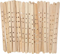 50Pcs Wooden Candle Wick Holders Candle Wick Bars Wicks Centering Device Wick Holders for Candle Making, Large, Multiwick Candles Arts Crafts Candle Making Wicks Candle Making