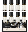 VINEVIDA [Set of 8] Luxe Scents for Candle Making, Made in USA Candle Fragrance Oil, Soap Making Essential Oils, Diffuser Oil Scents