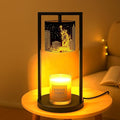 Candle Warmer Lamp with Timer Dimmer, 4 Adjustable Brightness Electric Candle Wax Melt Warmer, Best Birthday Gifts for Women Mom, Mothers Day Gifts, House Warming Gifts New Home Decor (City Skyline)