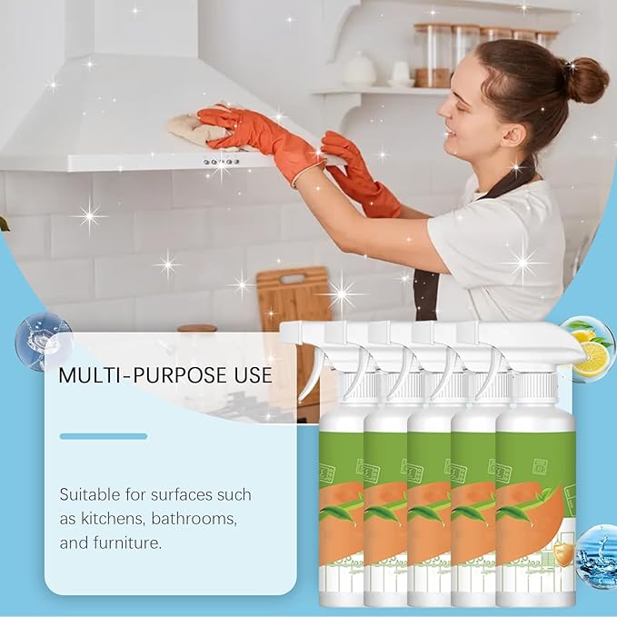 Natural Formula Appliances, Multi-Purpose Cleaner, Kitchen Appliance Cleaner, for Hold, Oven, Stove, Range Hood, Easy Cleaning Household Items (1, Pcs)