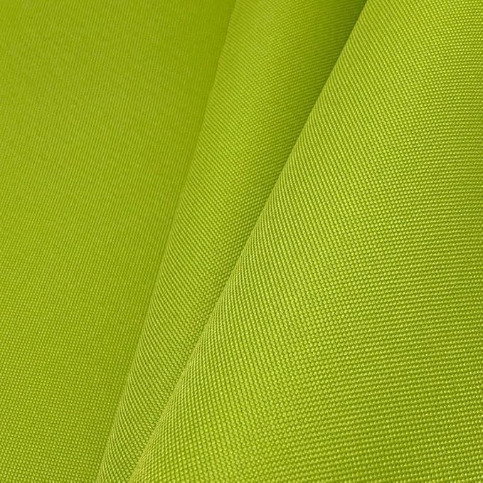 Ottertex Canvas Fabric Waterproof Outdoor 60" Wide 600 Denier Sold by The Yard (3 Yard, Lime Green)