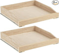 ROOMTEC Pull Out Cabinet Organizer with Soft Close, 22-1/2" W x 21" D, Pull Out Cabinet Drawer for Kitchen cabinets, Pull Out Cabinet Shelf, Finished, Bottom Assembly, 2PCS
