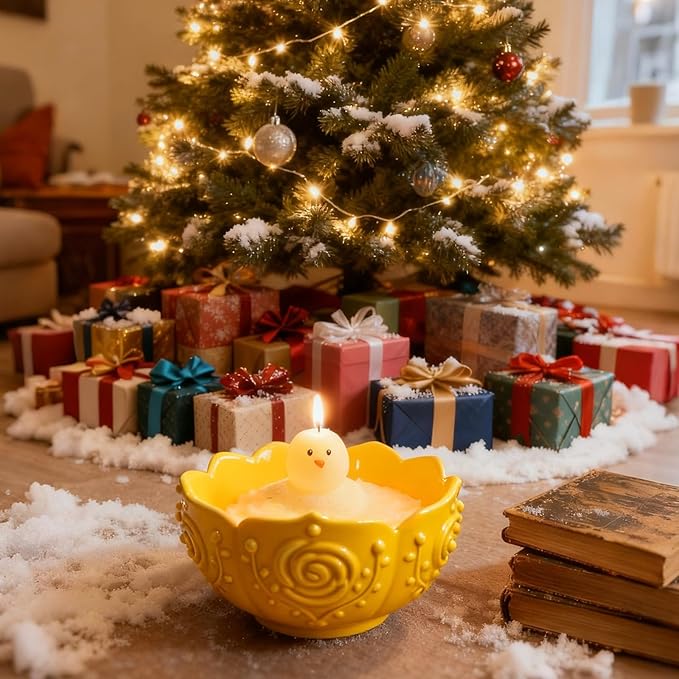 2PCS Christmas Candle Molds, Melting Snowman Christmas Resin Silicone Molds Kit, 3D Christmas Shape Silicone,Candle Silicone Mold for DIY Wax Soap