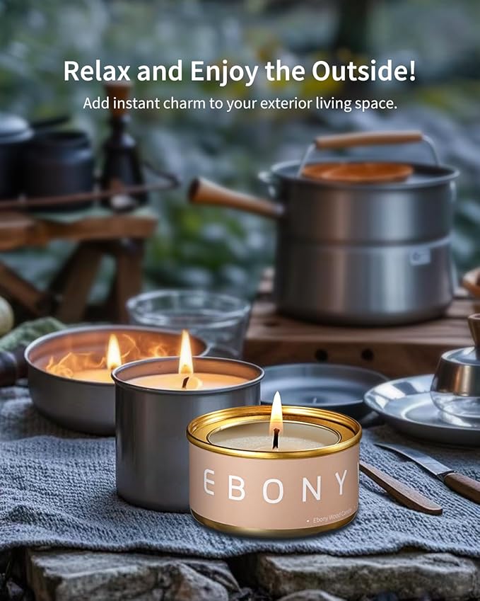 Scented Candles Gift Set, Natural Beeswax Aromatherapy Candles for Valentine's Day, Birthday, Christmas, Holiday Gift Ideas for Women, Small Portable Tin Travel, 6-Pack Variety Luxury Home Scents
